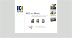 Desktop Screenshot of kurtinfinehomes.com